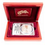 Coin 2014-S American Silver Eagle ANACS MS70