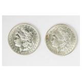 Coin (2) Morgan Silver Dollars 1902 & 1902-O