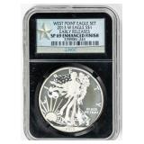 Coin 2013-W  American Silver Eagle NGC Enhanced