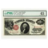 Currency 1917 $1 Legal Tender PMG 55 FR#39*
