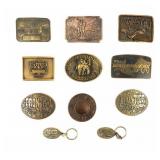 (10) Vintage Belt Buckle