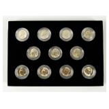 Coin (11) Wartime Jefferson Nickel Set BU