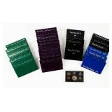 Coin (24) United States Proof Sets in Boxes