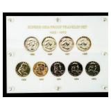 Coin (9) Franklin Proof Struck Half Dollars