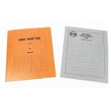 Postage (32) Sheets of 3¢ & 5¢ Stamps Unused