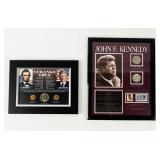 Coin (2) Framed Coin Sets Strange But True