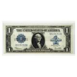 Currency 1923 $1 Silver Certificate in Extra Fine