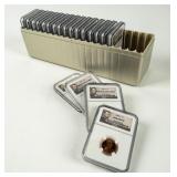 Coin (20) Lincoln Cents NGC Graded 2000-2013