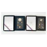 Coin (2) Prestige Proof Sets 1989 & 1990