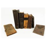 Lot of 7 Antique Books