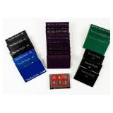 Coin (22) United States Proof Sets in Boxes