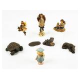 Lot of 7 Collectable Resin Figures NIB