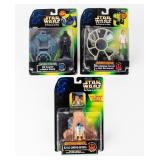 Lot of 3 SW "Power of Force" DLX figs NIB