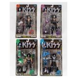 Lot of 4 Figures NIB  KISS