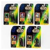 Lot of 5 figures NIB  SW Power of The Force