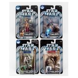 Lot of 4 Figures NIB  SW Trilogy Collection