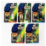 Lot of 5 figures NIB  SW Power of The Force