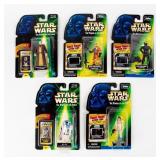 Lot of 5 figures NIB  SW Power of The Force