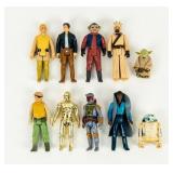 Vintage Lot of 10 Star Wars Action Figures