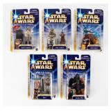 Lot of 5 Figures NIB  Star Wars Saga Series