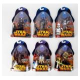 Lot of 6 Figures NIB  SW Revenge Of The Sith