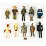 Vintage Lot of 10 Star Wars Action Figures