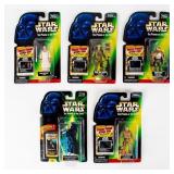 Lot of 5 figures NIB  SW Power of The Force