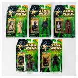 Lot of 5 Figures NIB  SW Power of Jedi Series
