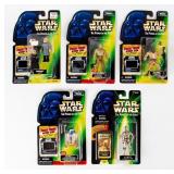 Lot of 5 figures NIB  SW Power of The Force