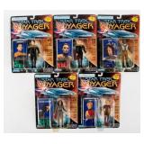 Lot of 5 Star Trek Voyager Figures NIB