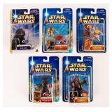 Lot of 5 Figures NIB  Star Wars Saga Series