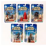 Lot of 5 Figures NIB  Star Wars Saga Series