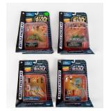 Lot of 4 Star Wars Micro Machines Battle Packs NIB