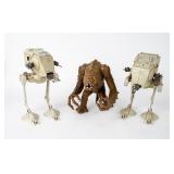 Lot of 3 Star Wars Vehicles / Rancor Creature