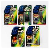 Lot of 5 figures NIB  SW Power of The Force