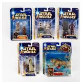 Lot of 5 Figures NIB  Star Wars Saga Series