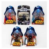 Lot of 5 figures NIB  SW ROS / Saga Collection