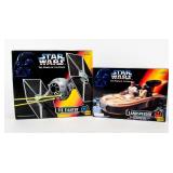 Lot of 2 SW Power of the Force Vehicles NIB
