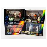 Lot of 4 SW Figure & Diecast Sets NIB