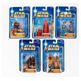 Lot of 5 Figures NIB  Star Wars Saga Series
