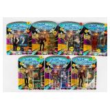 Lot of 7 ST: The Next Generation Figures NIB