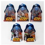 Lot of 5 figures NIB  SW Revenge of Sith