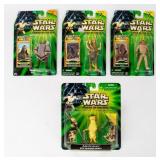Lot of 4 Figures NIB  SW Power of Jedi Series