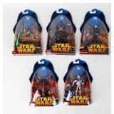 Lot of 5 figures NIB  SW Revenge of Sith