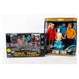 Lot of 2 Star Trek NIB  Figures & Barbie