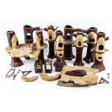 Vintage SW 1983 Ewok Village