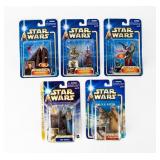 Lot of 5 Figures NIB  Star Wars Saga Series