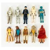 Vintage Lot of 10 Star Wars Action Figures