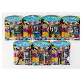 Lot of 7 ST: The Next Generation Figures NIB