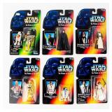 Lot Of 6 The Power Of The Force NIB Figurines SW